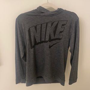 Boys XL Nike gray pull over